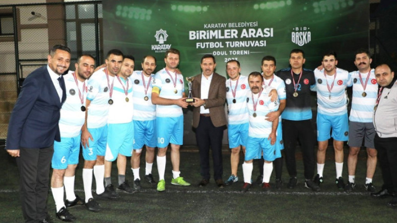 Karatay Belediyesi Birimler Arası Futbol Turnuvası Sona Erdi
