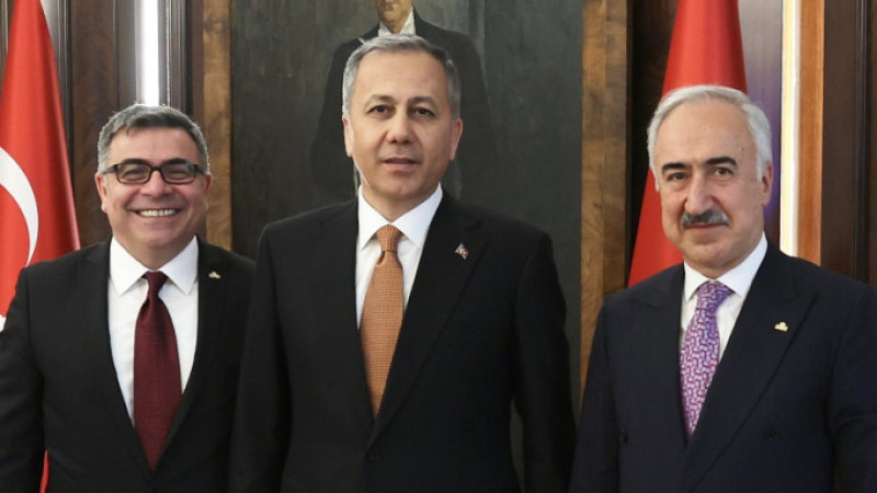Prof. Dr. Osman Bülent Zülfikar İçişleri Bakanı Sayın Ali Yerlikaya ziyaret