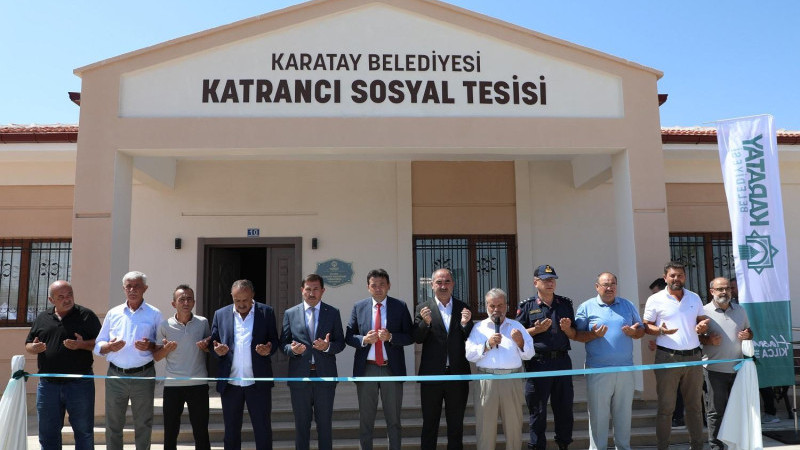 KATRANCI SOSYAL TESİSİ HİZMETE AÇILDI