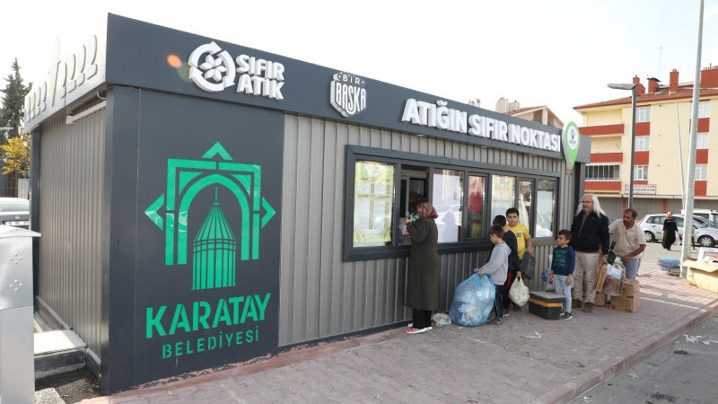 “ATIĞIN SIFIR NOKTASI” İLE HEDEF, KARATAY’DA SIFIR ATIK