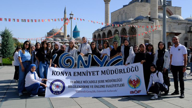 KONYA BÜYÜKŞEHİR VE İL EMNİYET MÜDÜRLÜĞÜ’NDEN GENÇLER İÇİN ORTAK ÇALIŞMA