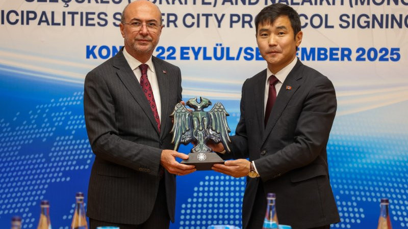 Selçuklu Belediyesi ile Moğolistan’ın Nalaikh Belediyesi arasında ‘Kardeş Belediye Protokolü’