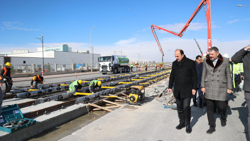 BAŞKAN ALTAY: “KONYA'MIZI YENİ RAYLI SİSTEM HATLARIYLA DONATMAK İÇİN ÇALIŞIYORUZ”