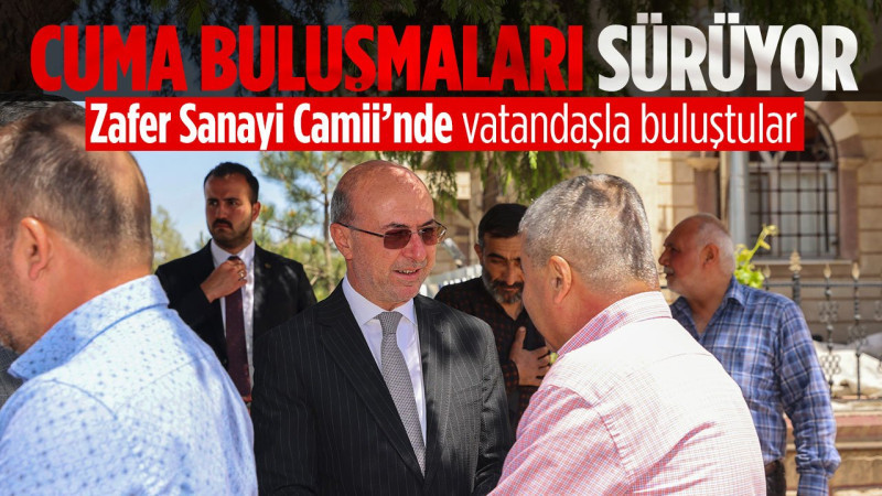 Selçuklu'da geleneksel Cuma Buluşmaları sürüyor