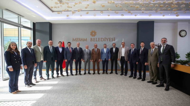 Bursa heyeti Meram'da buluştu! Başkan Kavuş, 