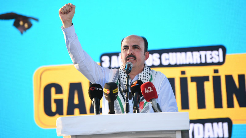 Başkan Altay'dan Gazze için yeni bir seferberlik çağrısı! Herkesi davet etti