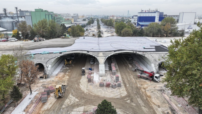 Marangozlar Köprülü Kavşağı'nın Ankara yolu kısmı 3 Kasım'da açılıyor! Başkan Altay detaylarıyla açı