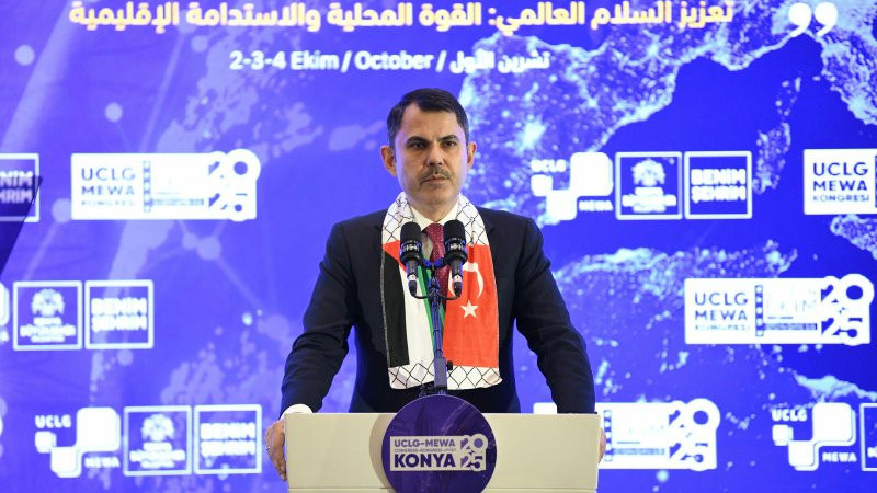 Bakan Kurum Konya'dan dünyaya seslendi: Yaşatılanlar kimsenin yanına kalmayacak insanlık kazanacak