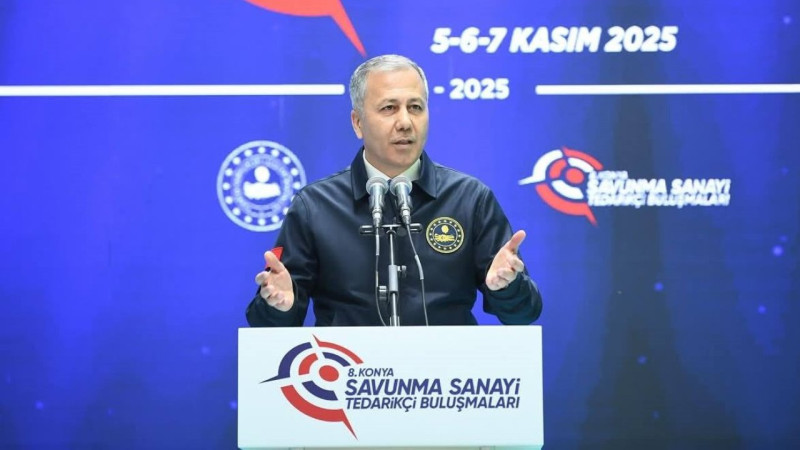 Bakan Yerlikaya Memleketi Konya'da Konuştu