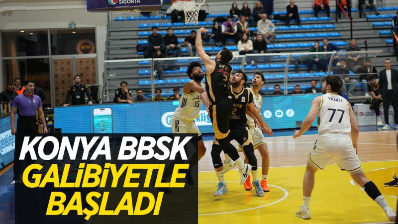 Konya BBSK Fenerbahçe Koleji Rams'ı 98-94 mağlup etti