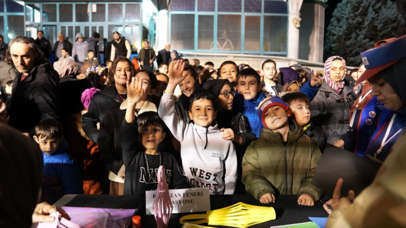 LİMAN Gönüllüler Platformu Ramazan Şenliğinde çocuklarla buluştu