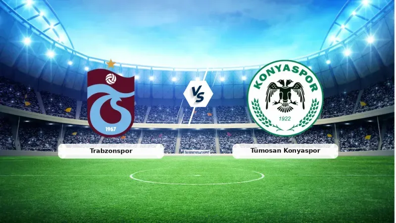 KONYASPOR KUPAYA VEDA ETTİ.. TRABZONSPOR:2 - KONYASPOR:1