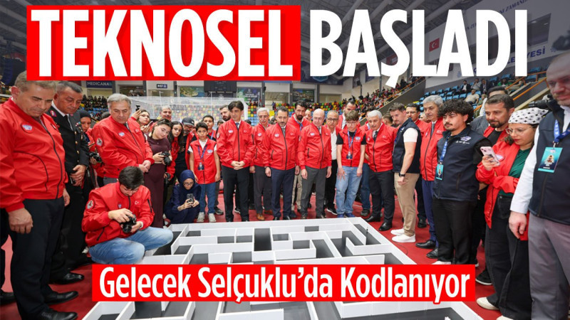 TEKNOSEL 2026 kapılarını açtı: Robotlar kapışacak