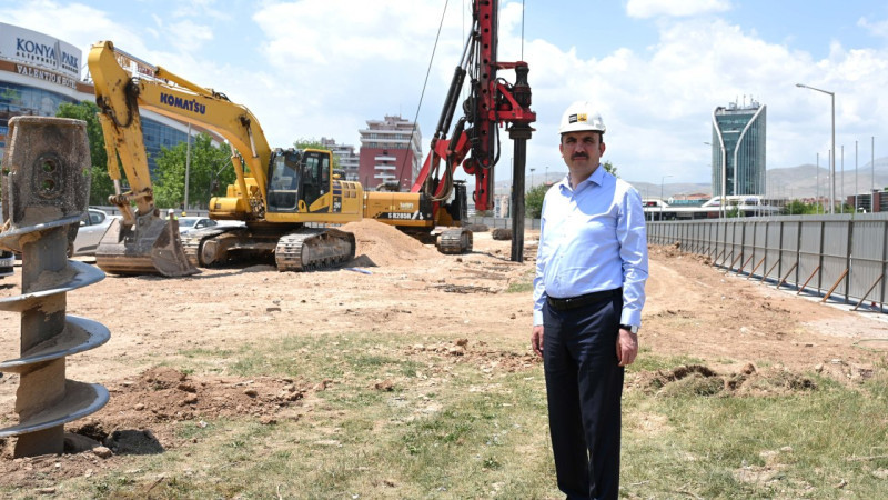 Konya'da tarihe geçecek altyapı! Tramvay bu etapta yer altına alınıyor