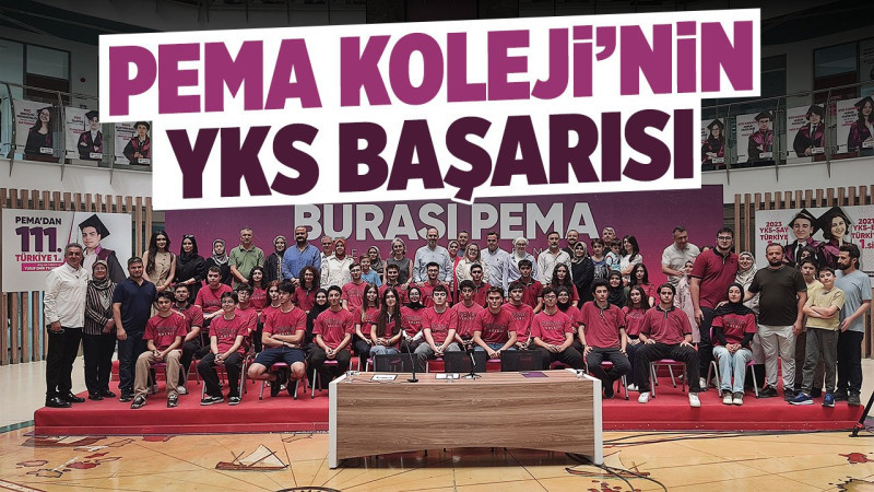 PEMA Koleji'nin YKS Başarısı: İlk 1000'de 19 öğrenci