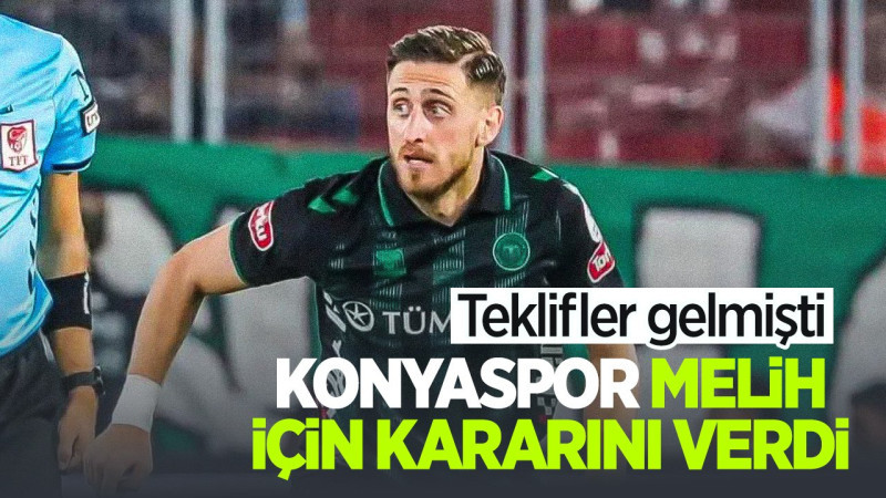 Konyaspor'da Melih İbrahimoğlu takımdan ayrılır mı? Yönetim kararını verdi